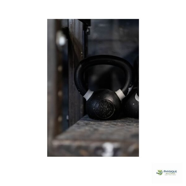 Kettlebell (15 lb, Cast Iron)