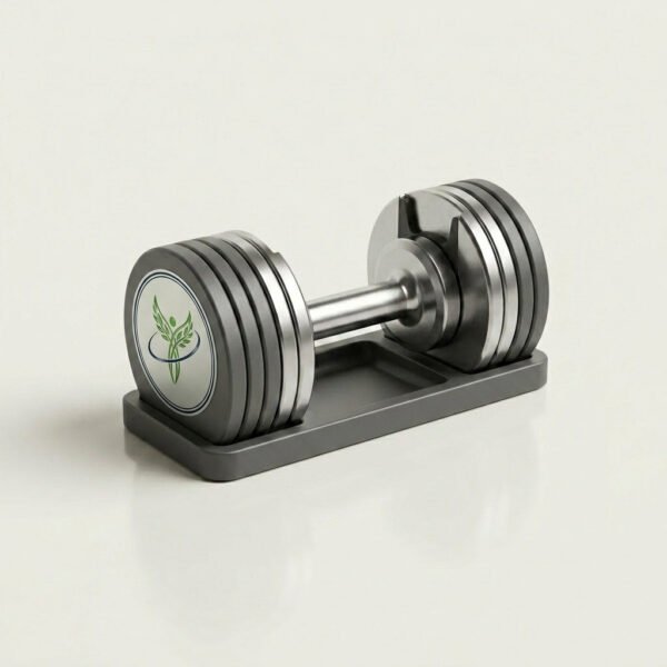 Adjustable Dumbbell Set (5-25 lb)