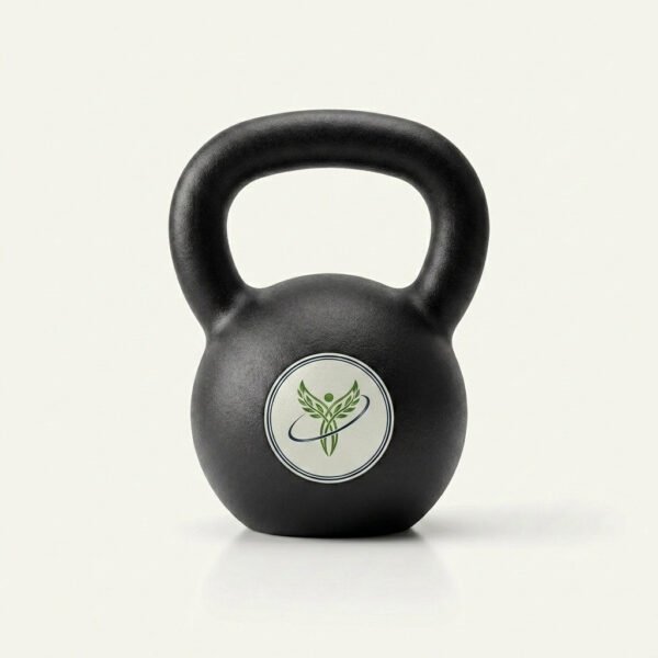 Kettlebell (15 lb, Cast Iron)